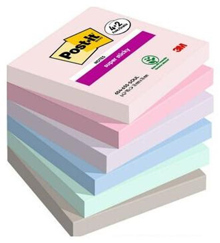 Post-It 7100259203 pouch autoadesiva Quadrato Grigio 90 Immagine del prodotto 