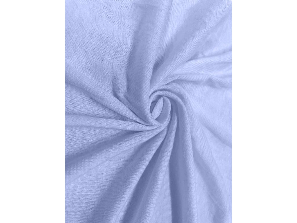 Prostěradlo Jersey Standard 90x200 cm modrá Obrázek produktu 