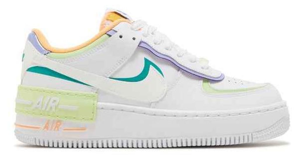 Nike Air Force 1 Low Shadow White Peach Cream Lime - EU: 44.5