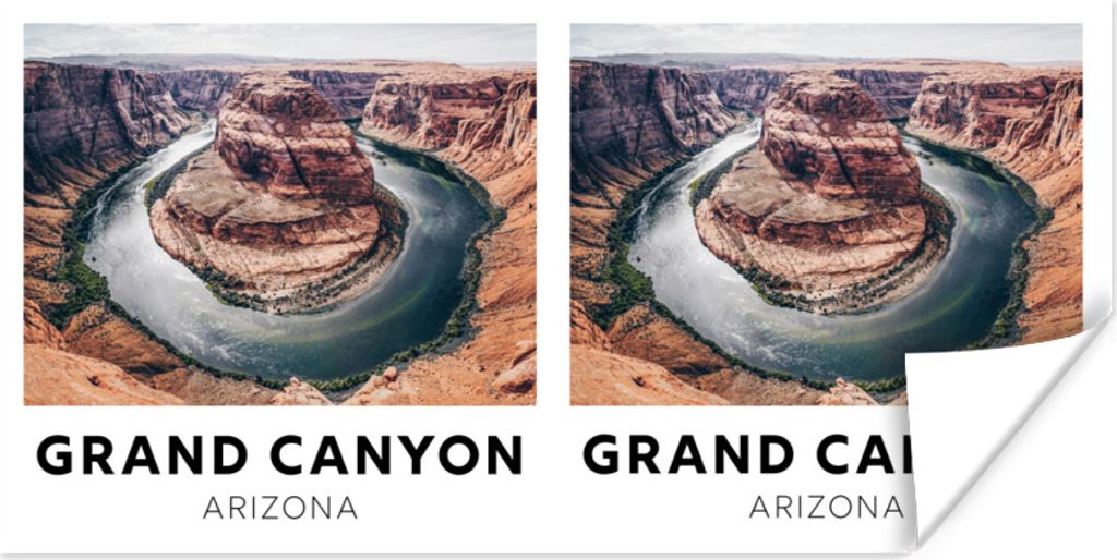 MuchoWow Poster Arizona - Amerika - Wasser 120x60 cm - Bild