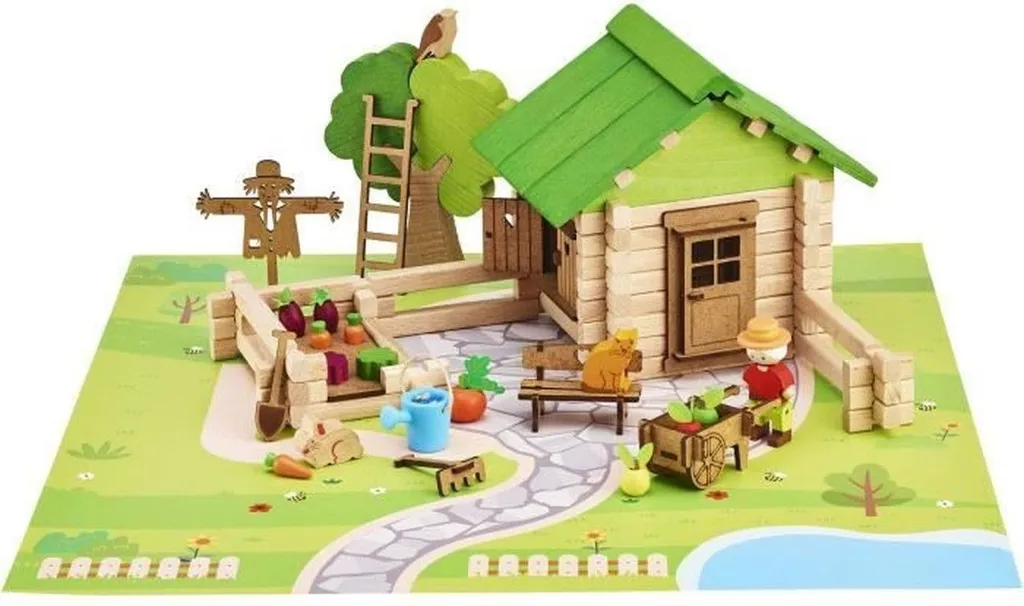Construction bois Jeujura : un jouet durable contre l'ennui des enfants