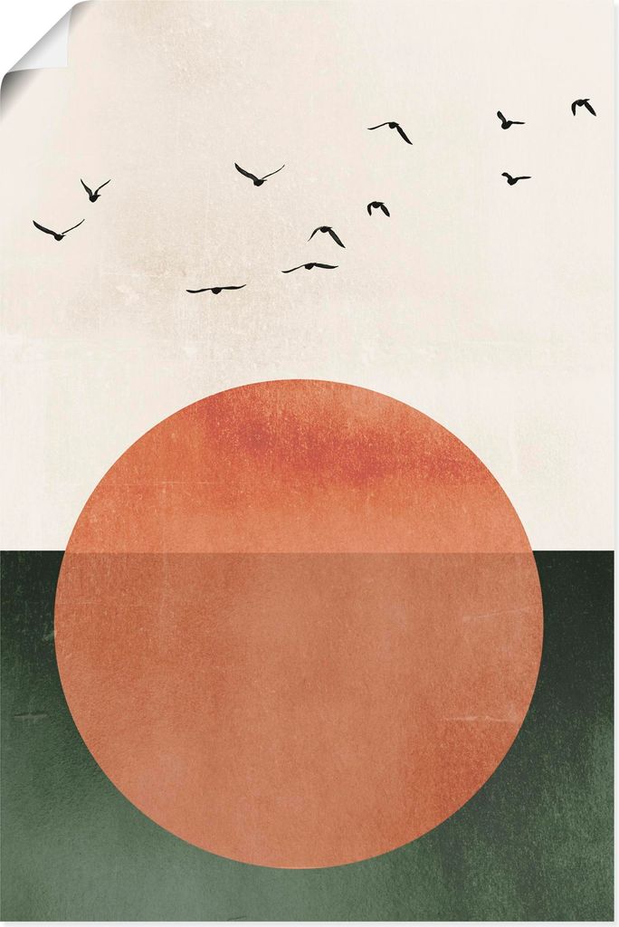 ARTland Poster Aufsteigend Größe: 80x120 cm