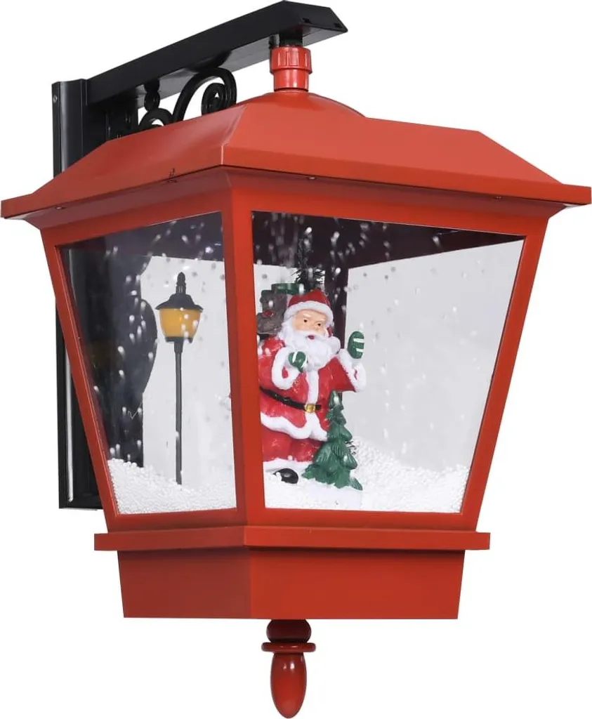 Luminaire Noël Père Noël LED Rouge 45cm - Grande Décoration Murale