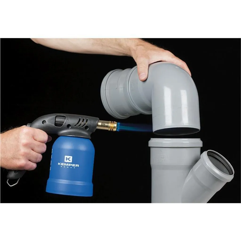 Kit Kemper Tornado KE2019SETS: Saldatore Professionale Piezo + Gas - 3