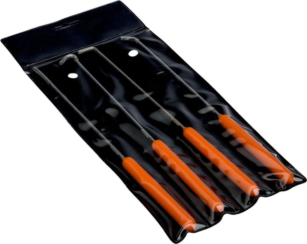 Bahco Miniatur-Werkzeug-Satz mit Haken/Anreißwerkzeugen/Pickeln, 150 x 80 x 17 mm - 4-tlg.