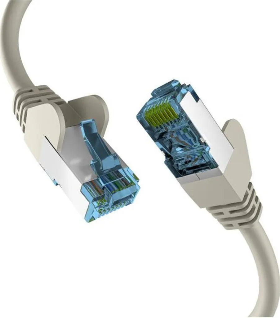 EFB EC020200127 Cavo Patch Cat7 15m Grigio S/FTP - Alte Prestazioni 10Gb