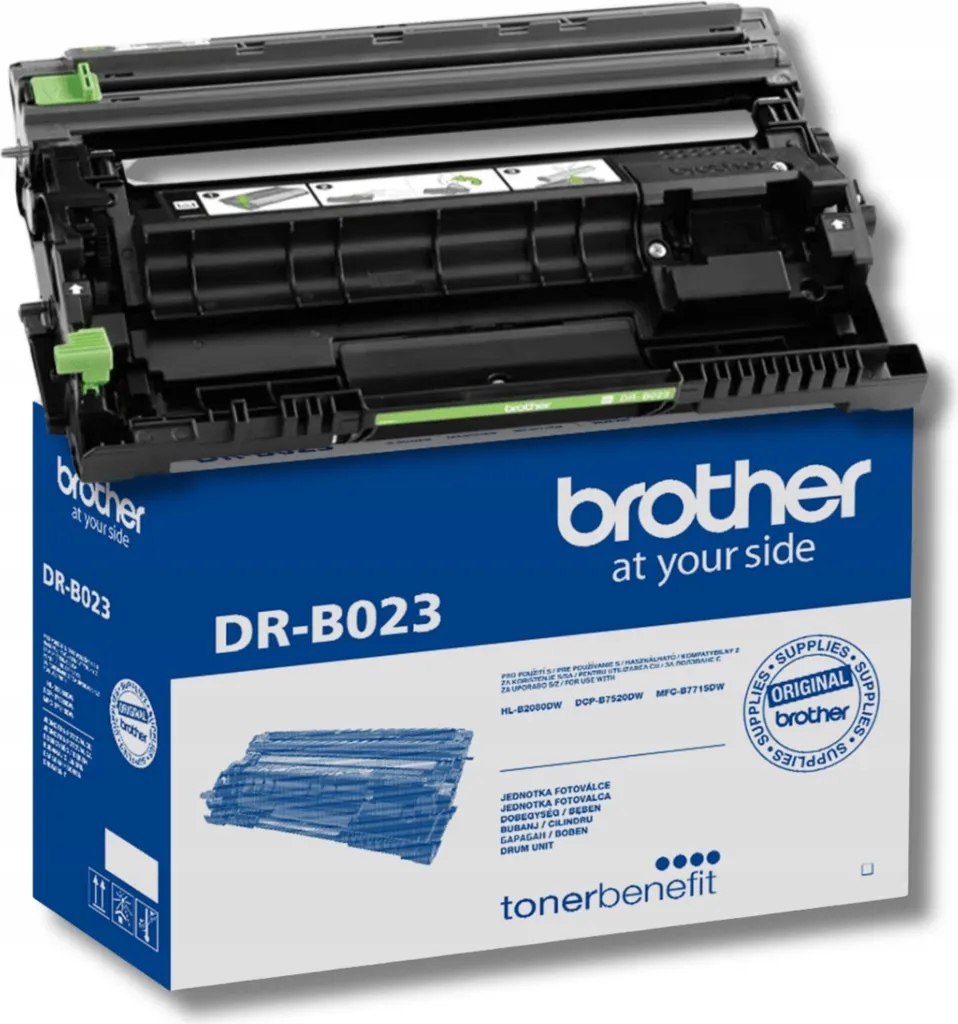 Brother DR-B023 Tambour Original pour Imprimantes HL-B2080DW DCP-B7500D