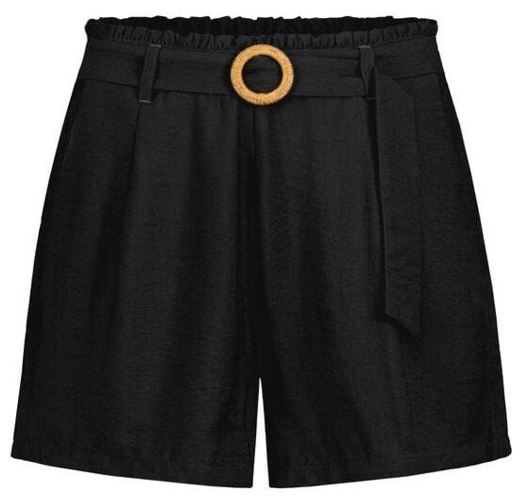 Sublevel Short Damen STRUCTURED SHORTS WITH BELT schwarz M