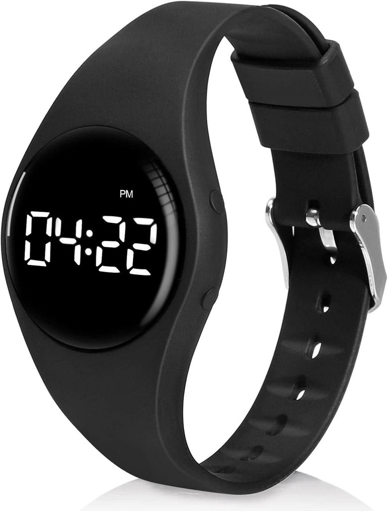 LEBEXY Fitness-Armbanduhr ohne Bluetooth – Einfache Schrittzähler-Uhr für Damen und Herren, IP68 wasserdicht, für Joggen, Gehen, Sauna & Schwi...