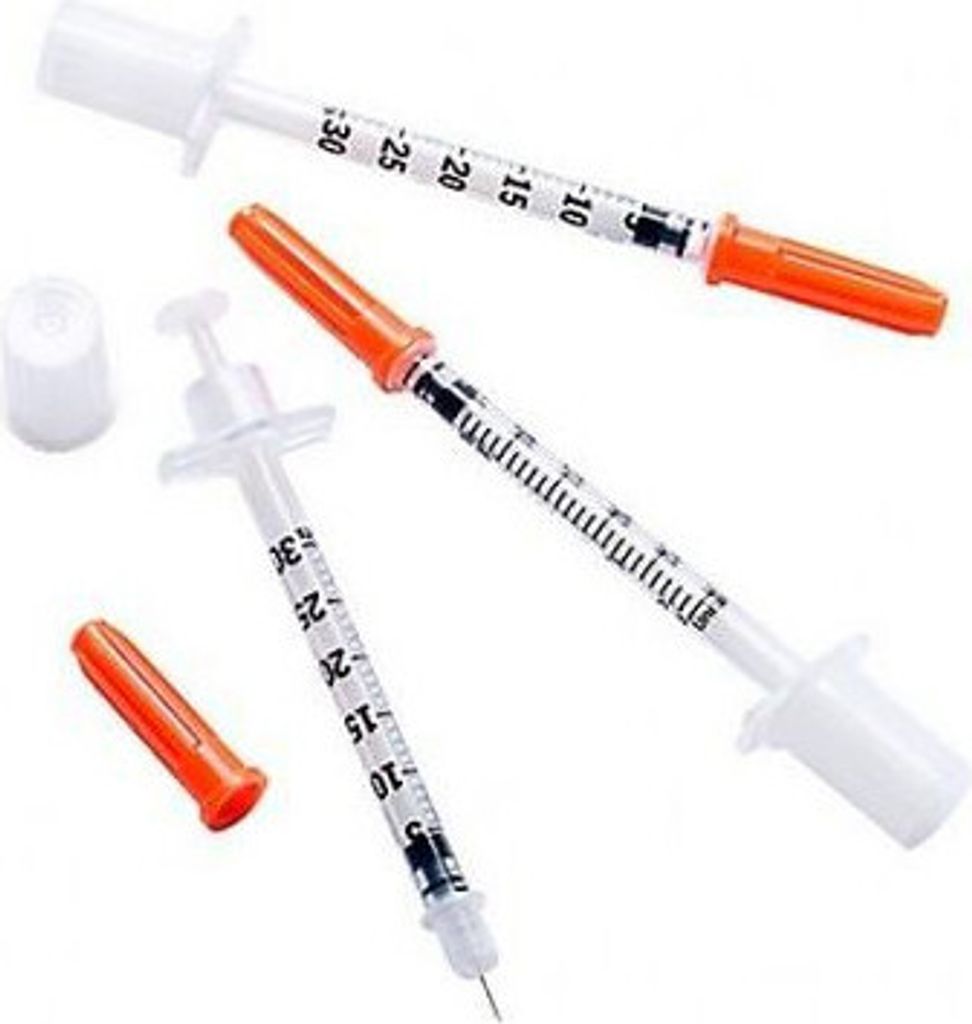 Mikrojemná injekční stříkačka 1/2U 8 X 0,3ml 10 jednotek Obrázek produktu 
