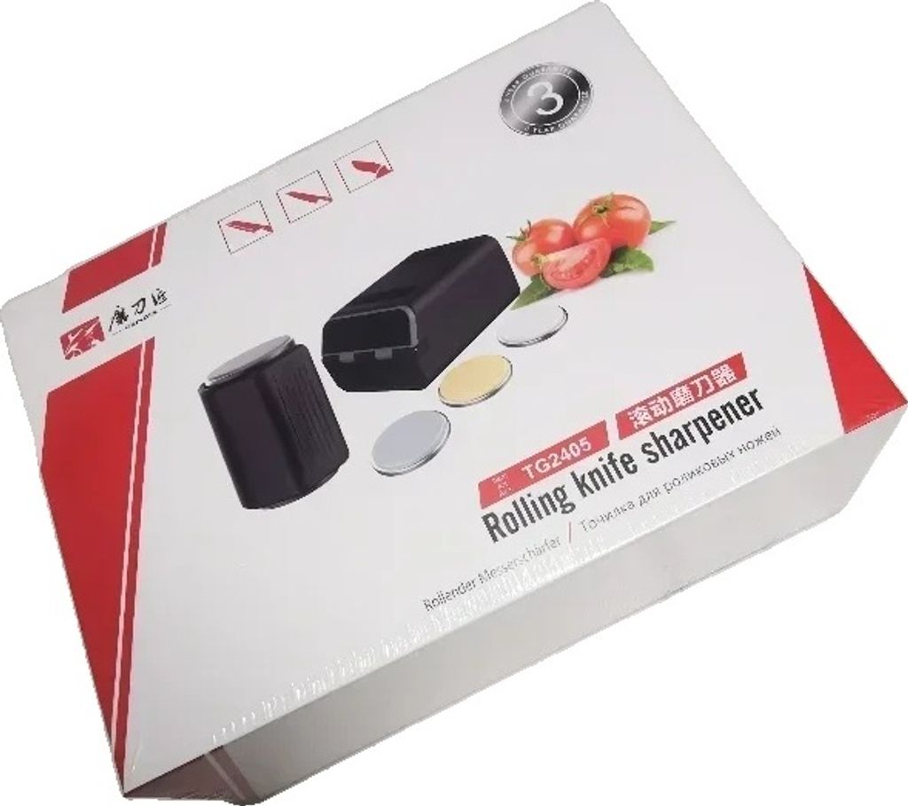 Aiguiseur de couteaux, disques multi-grains, design Image du produit 