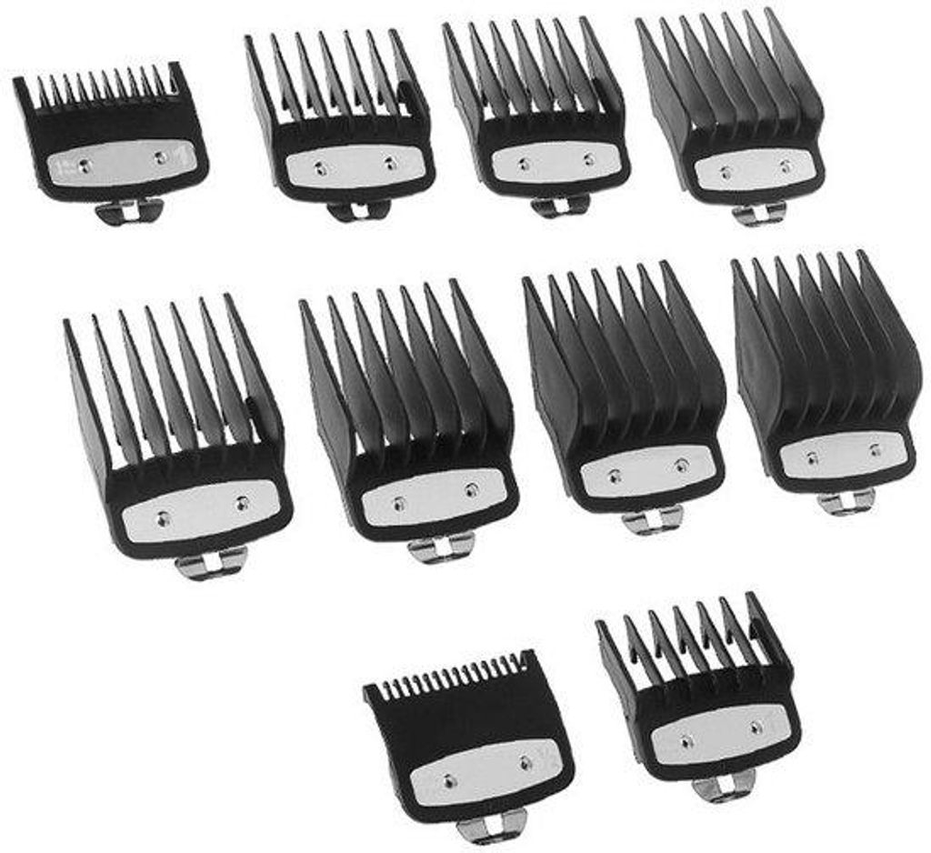 Professionelle Haarbürstenkam, Bürstenkam, Kamgeleidertrimmer, Schutzhaube für Bürstenkam, professionelle Barttrimmer, Bürstenkamset