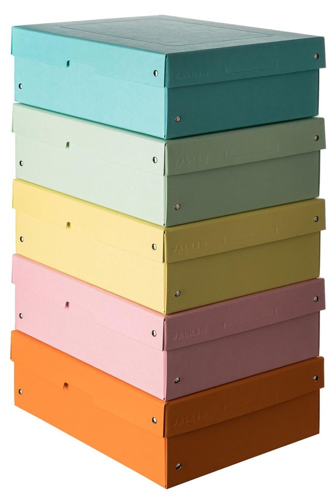Falken Aufbewahrungsbox PURE Box Pastell 22001960 A4 100mm Produktbild 