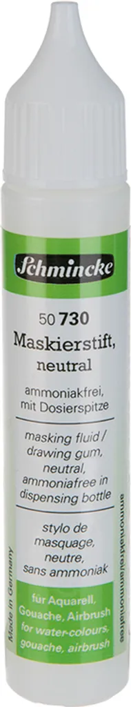 Schmincke 25ml Matita ausiliaria per mascheratura acquerello neutro 50 730 005