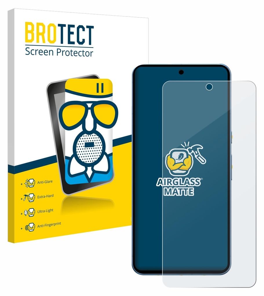 BROTECT Entspiegelungs Schutzglas für Google Pixel 8 Pro Schutzfolie Panzer Folie Glas Display Schutz matt