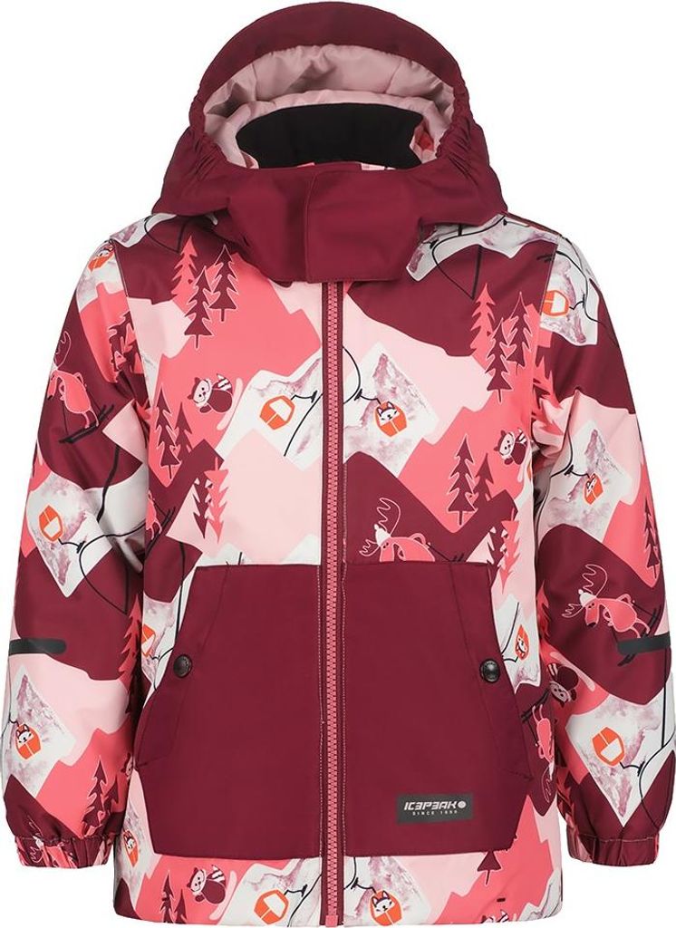 Icepeak Jena Kd I Jacke Rot,Weiß,Rosa 18-24 Months Junge Produktbild 