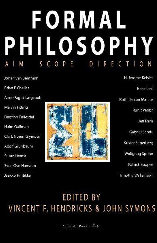 Formal Philosophy