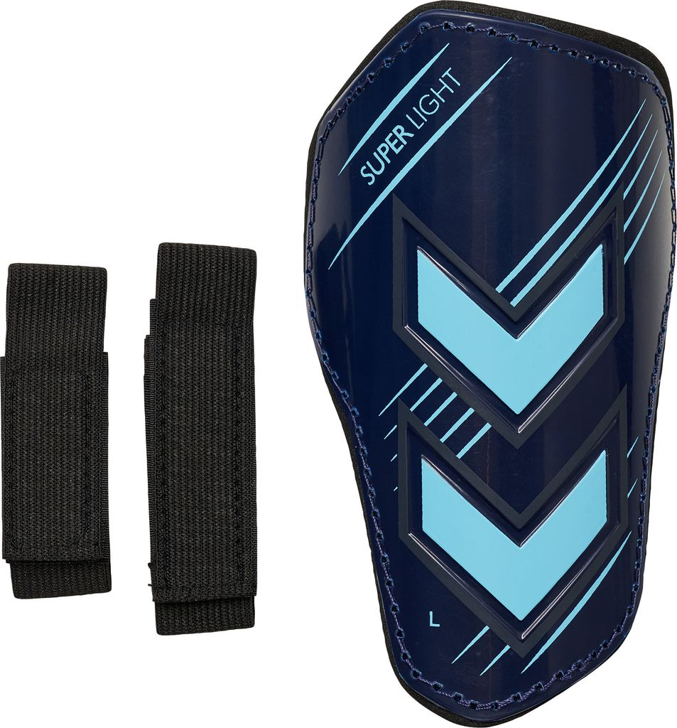Hummel Hmlshin Guards Super Light - black/green gecko, Größe:XS