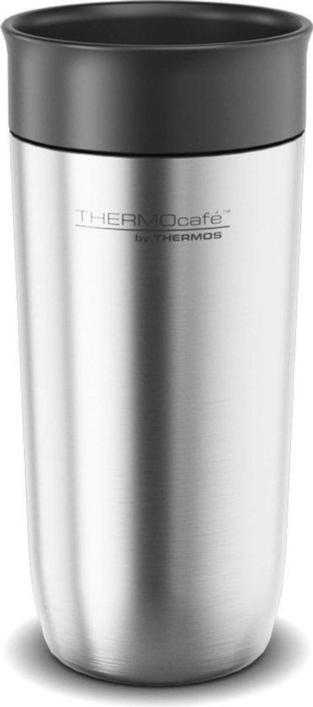 Edelstahl-Thermobecher 0,50l, 6h warm, kaffeebecher, absicht leckfrei