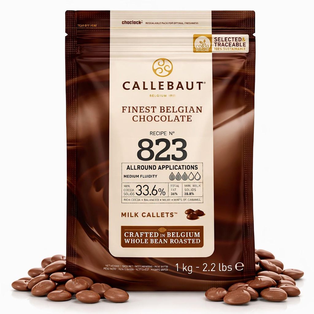 Czekolada mleczna 33,6% - 1kg Zdjęcie produktu 
