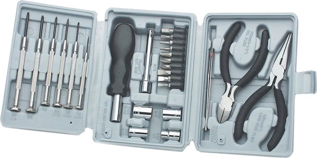 Mallette d'outillage de précision pour électronique et modélisme 26 pièces