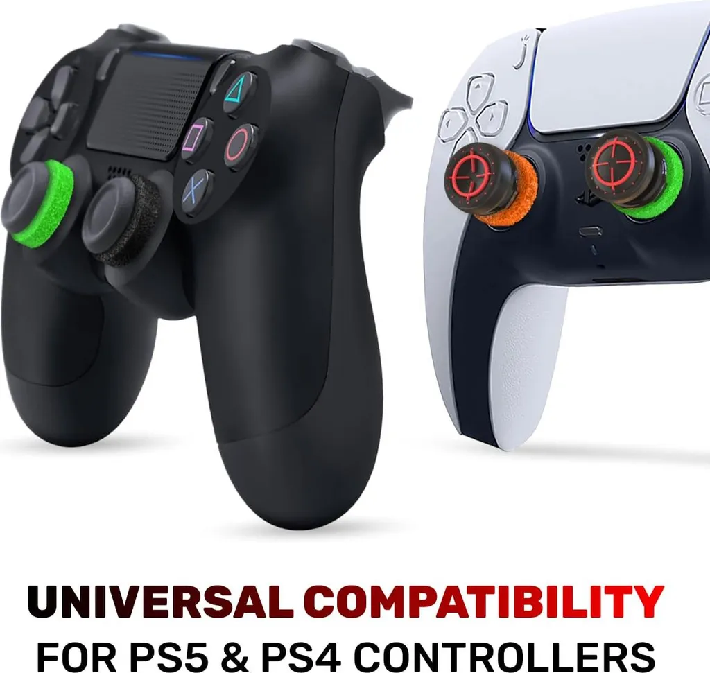 Bague de précision manette PS5 et stick antidérapant haute densité - 4