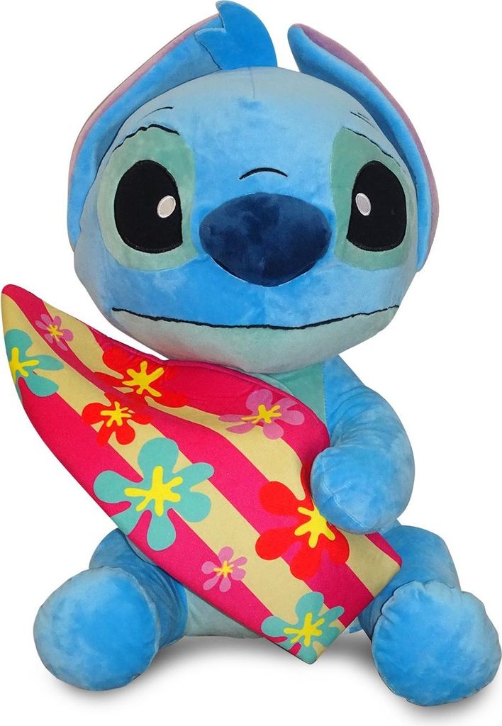 Disney Lilo und Stitch Plüschtier 50 cm mit Surfboard Produktbild 