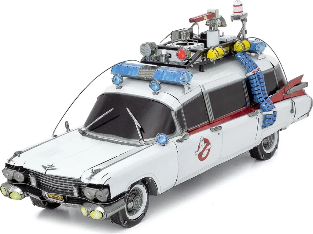 Puzzle 3D Métal Ecto-1 Ghostbusters : Kit de Modélisme Premium Détaillé