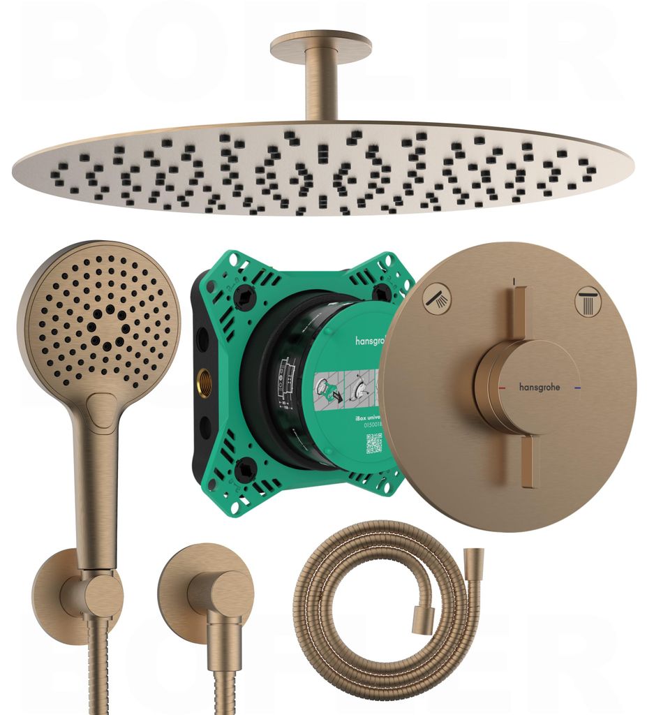 HANSGROHE DuoTurn S Unterputz Armatur + IBOX 2 | inkl. Produktbild 