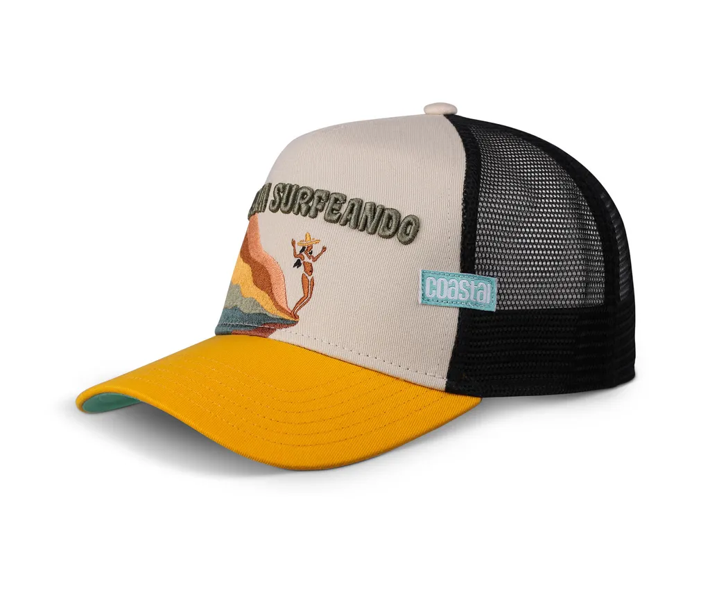 Casquette Trucker Respirante Coastal HFT Surfeando pour Homme et Femme