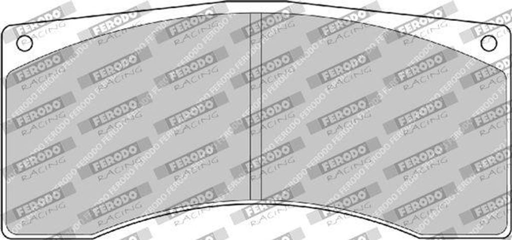 Bremsbelagsatz, Scheibenbremse FERODO FRP1077H