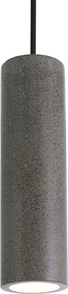 Hängelampe, GU10, Lampe Für Wohnzimmer Esszimmer Küche, Höhenverstellbar Farbe Beton-Sandstein-Schwarz