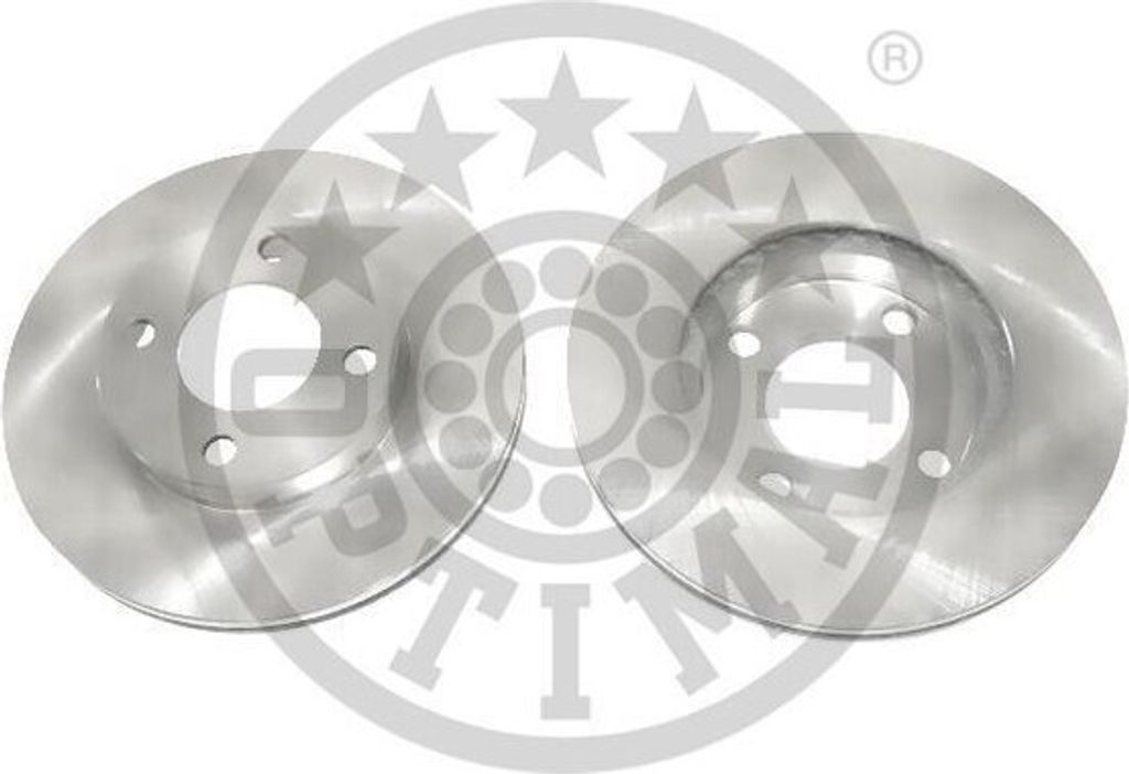 2x OPTIMAL Bremsscheibe BS-1850C vorne für AUDI 80 (89 89Q 8A B3) 46 5mm