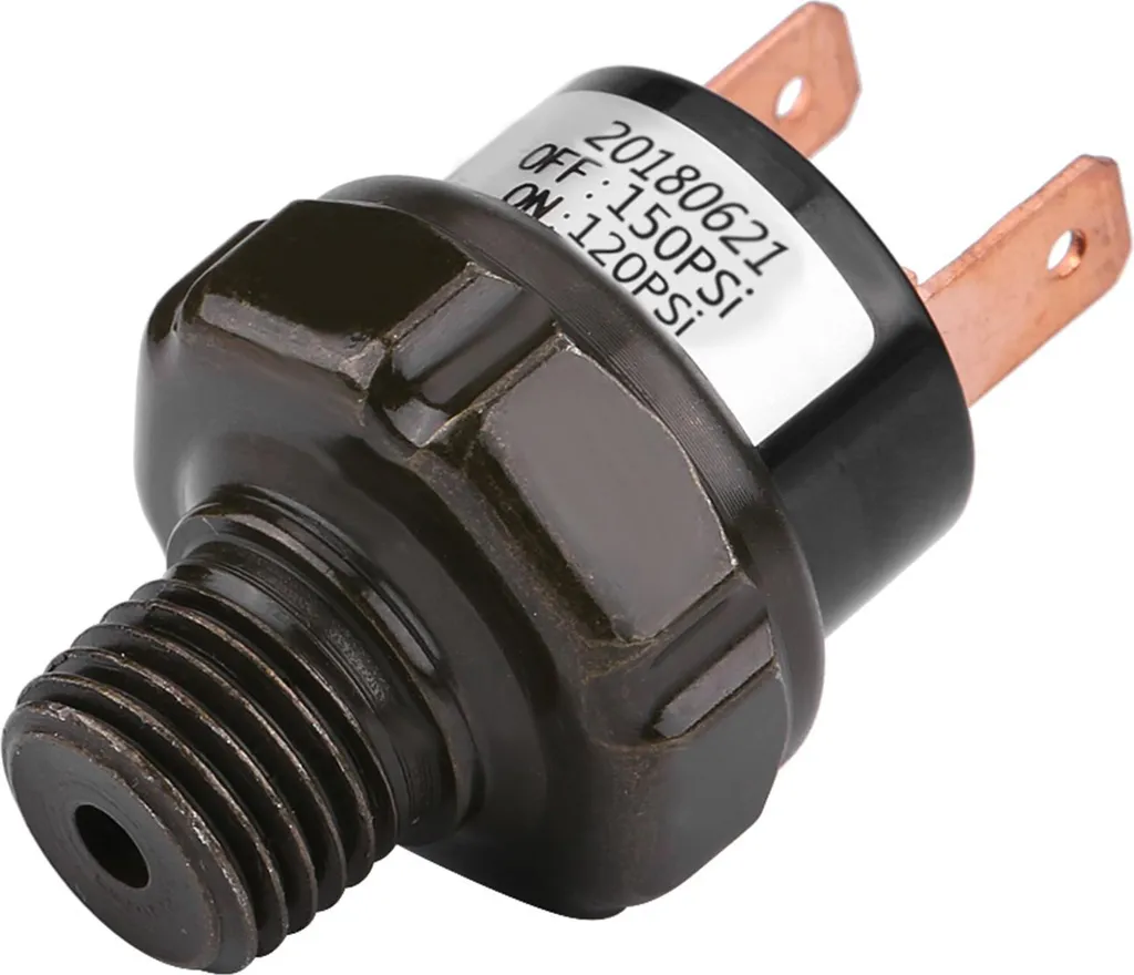 12V universale auto automatico compressore d'aria interruttore Druckregelung (120-150psi) - 2