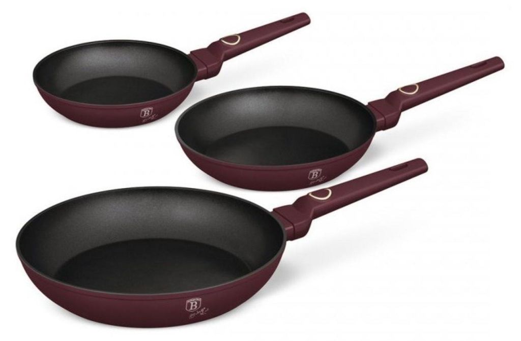 Berlinger Haus zestaw 3 patelni Bh-8048 Leonardo 55459 Zdjęcie produktu 