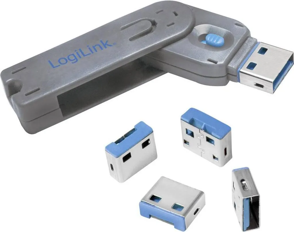 Sécurisez votre Laptop sans Encoche Kensington avec l'Antivol USB LogiLink