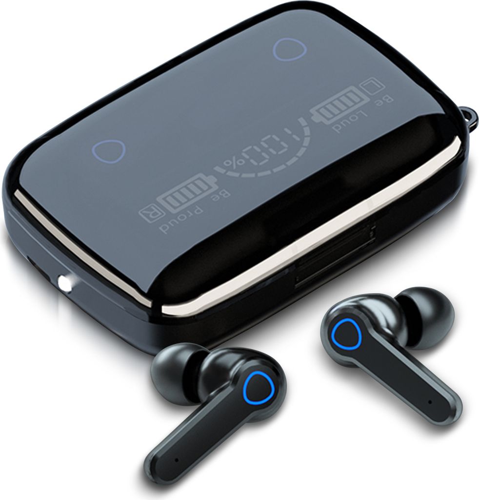 Bluetooth In-Ear Kopfhörer für iPhone kabellose Ohrhörer mit Mikrofon LadeboxFarbe:1_TWS M19