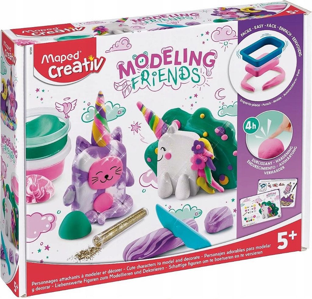 Maped Creativ Modellier-Set MODELING FRIENDS "MAGICAL"