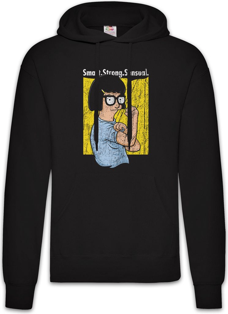 Urban Backwoods Smart Belcher, Herren Hoodie, Farbe: Schwarz, Größe: S