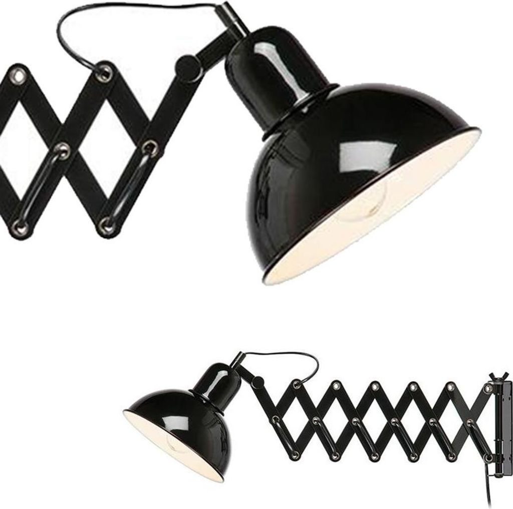 Markslöjd Serie RIGGS 1-flammige Leuchte, Schwarz, B 19 cm x H 21 cm