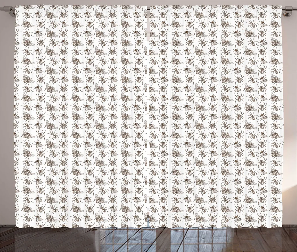 Dites adieu aux insectes avec ce rideau rustique universel 280x225 cm