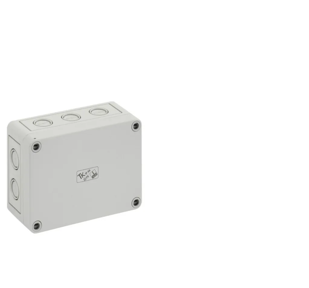 Boîtier de distribution vide 130x94mm avec manchon ignifuge intégré
