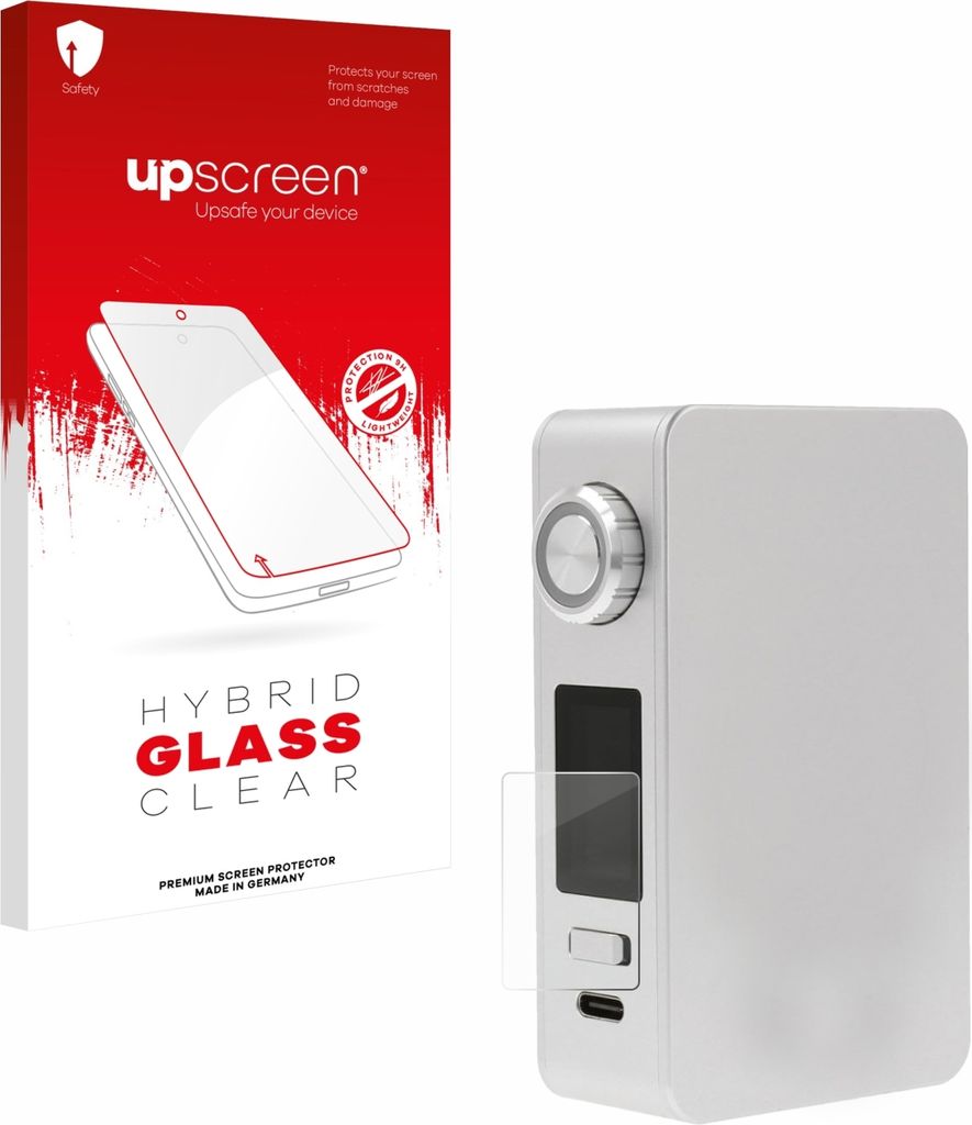 upscreen Schutzglas für Lost Vape Centaurus M200 Schutzfolie Panzer Folie Glas Display Schutz klar