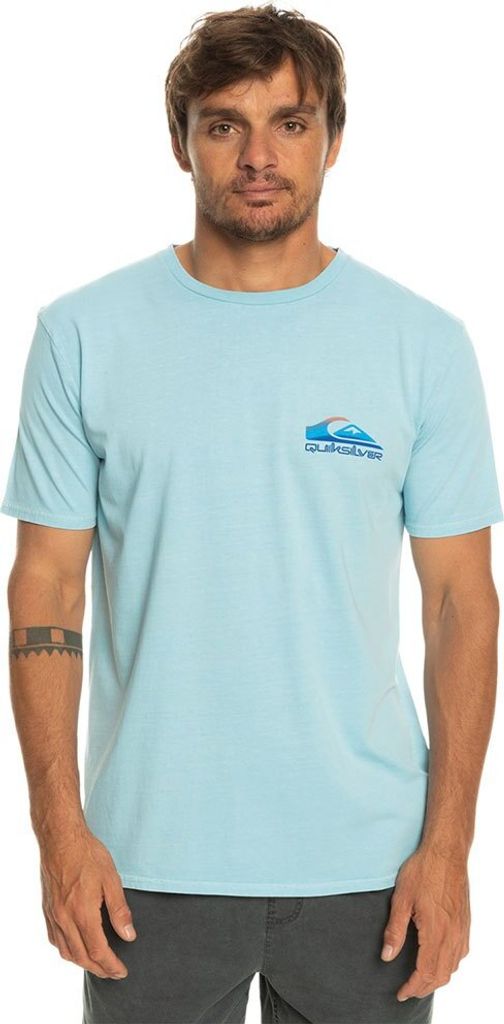 Quiksilver Pastime Paradise Kurzarm-t-shirt Blau S Mann Blau S