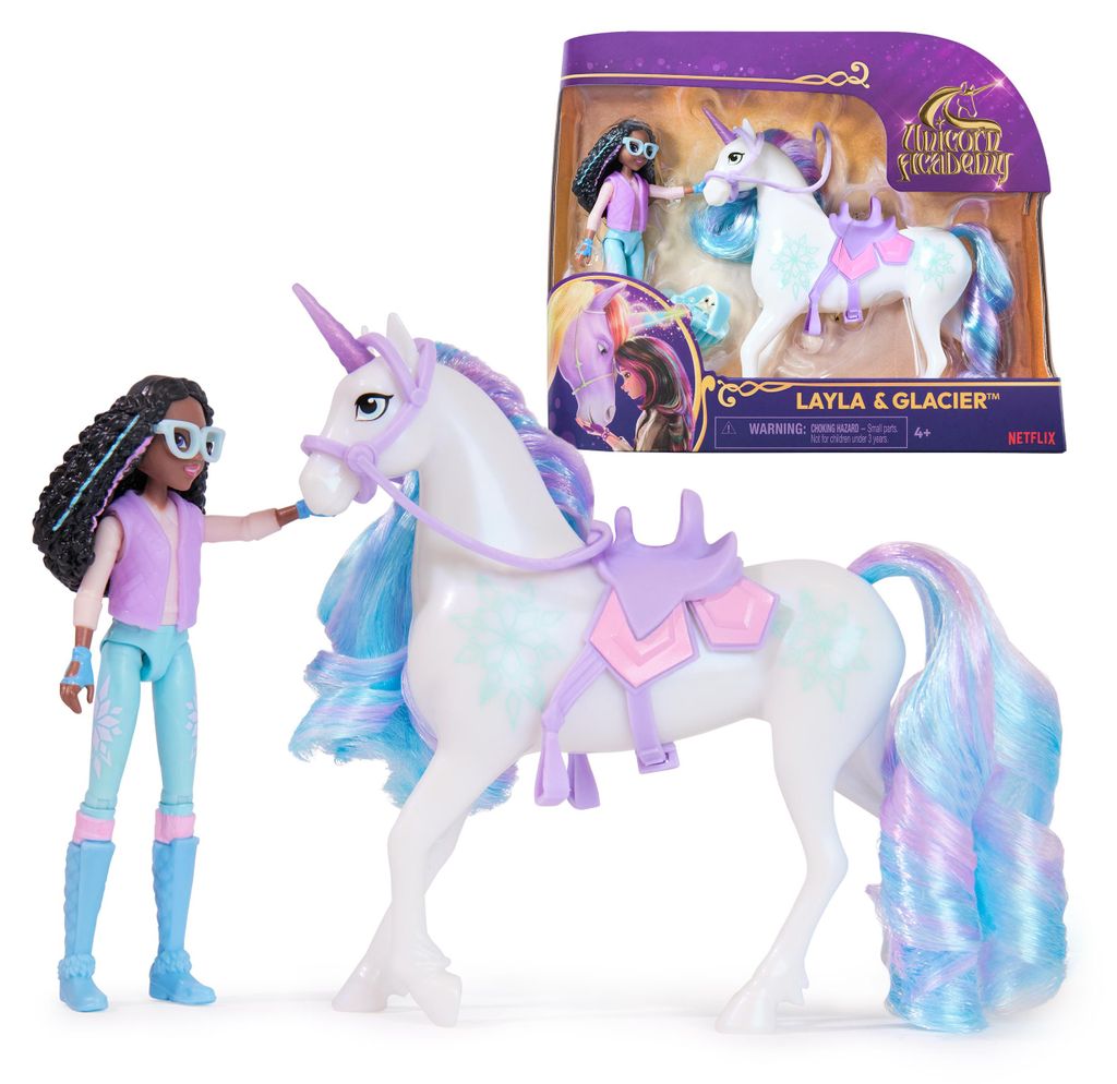 Unicorn Academy - Layla und Einhorn Glacier Set Produktbild 
