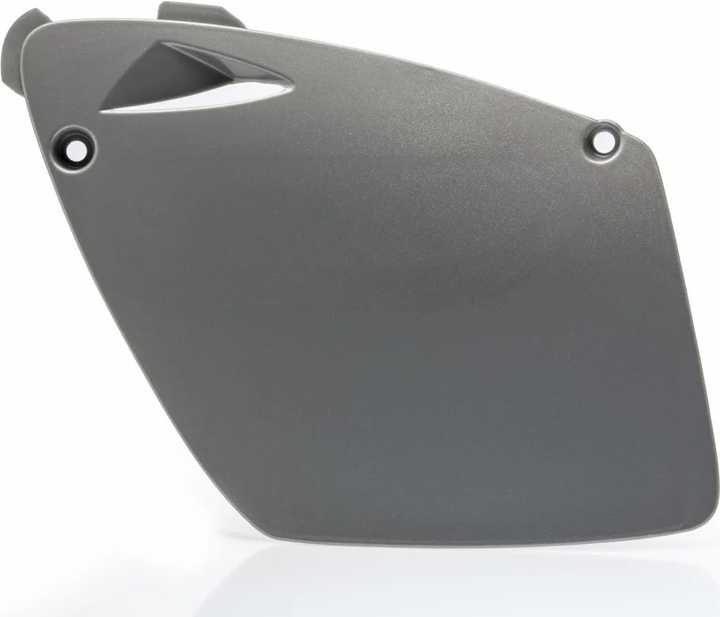 Plaques numérotées latérales Acerbis argent pour moto KTM SX SX-F