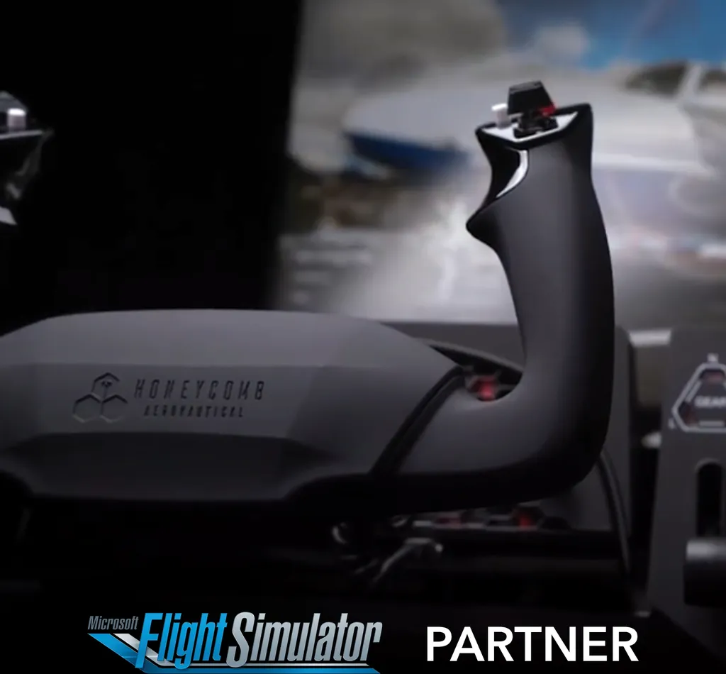 Joug de simulation Honeycomb Alpha Flight Controls avec panneau switch - 33