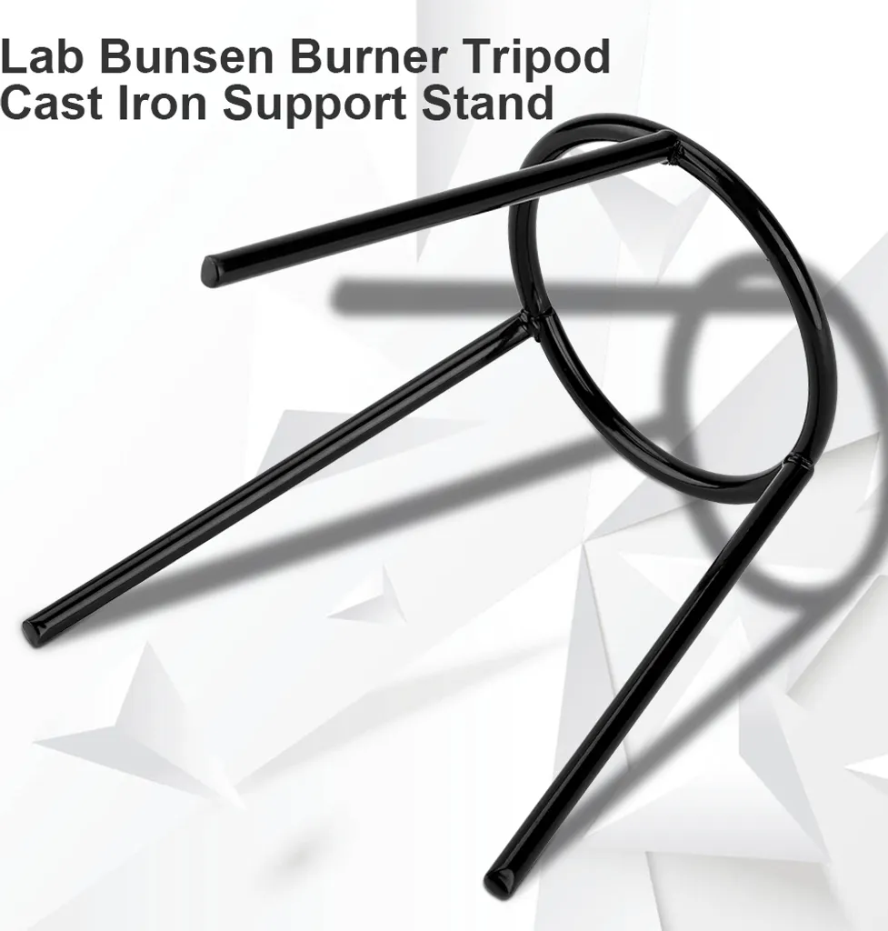 Supporto Treppiede Bunsen Lampada Alcol Forniture Laboratorio Chimica