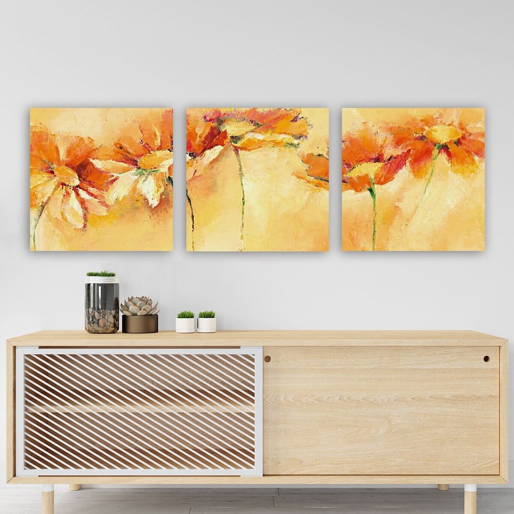 Wallity, Partmdr06- RMY1344, Bunt, Leinwandbilder, 90 x 30 cm, 100% Leinwand
