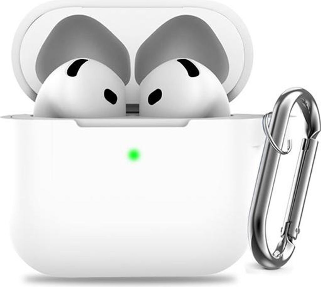 INF Silikonhülle für AirPods mit Reinigungsset Weiß Airpods Pro 2